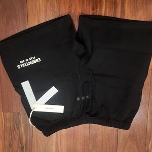 Fear of God Black Athletic Shorts